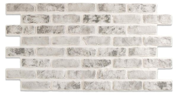 Pannello decorativo in stile mattone, realizzato in polistirene espanso indurito