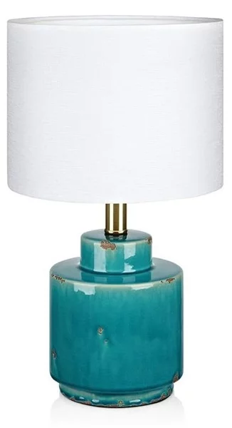 Lampada da tavolo blu e bianca Cous - Markslöjd