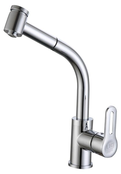 DP GRIFERIA GC11082: Miscelatore monocomando con scarico alto, ideale per lavabi