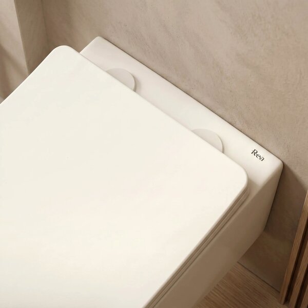 Vaso WC sospeso REA Focus Tornado Creme