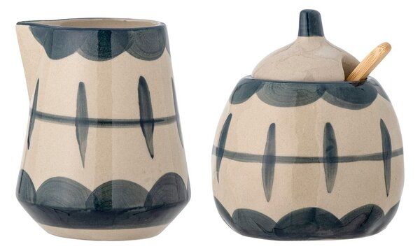 Set di lattiere e zuccheriere in gres Allium - Bloomingville