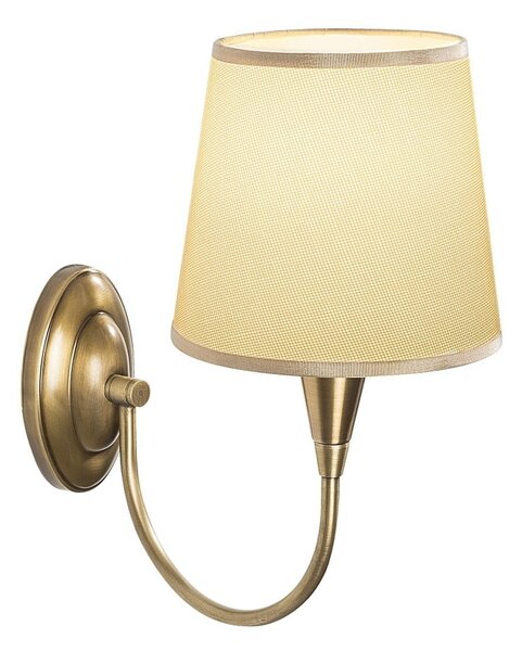 Lampada da parete beige/dorata Patrick – Opviq lights