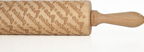 Rullo per pasta in legno goffrato Gluten Free - Valek