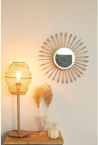 Lampada da tavolo in oro Lena - White Label