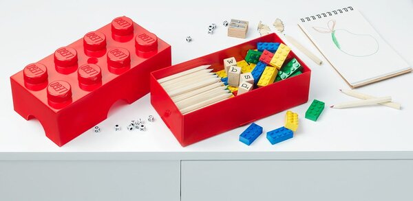 Scatola portaoggetti rossa - LEGO®