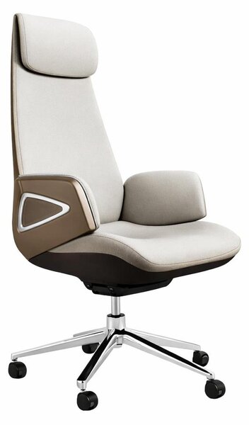 Sedia da ufficio ergonomica con schienale e braccioli regolabili