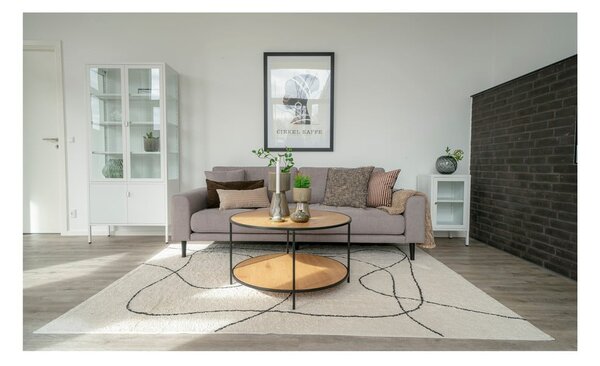 Tavolino rotondo con piano in rovere naturale ø 80 cm Vita - House Nordic