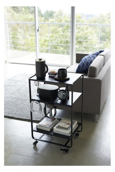 Tavolo da portata in metallo 38x49,5 cm Tower - YAMAZAKI