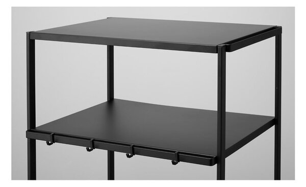 Tavolo da portata in metallo 38x49,5 cm Tower - YAMAZAKI