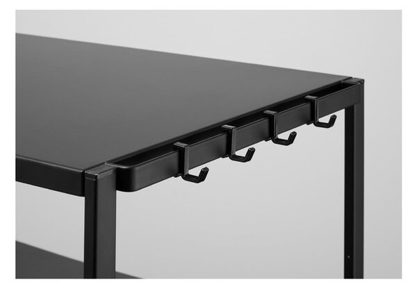 Tavolo da portata in metallo 38x49,5 cm Tower - YAMAZAKI