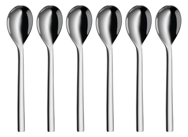 Set di 6 cucchiaini da caffè e da tè, lunghezza 15,5 cm Nuova - WMF
