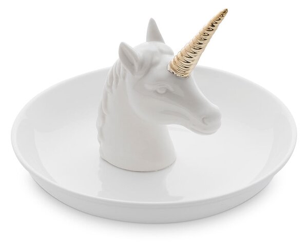 Piattino portagioie in porcellana Unicorn – Balvi