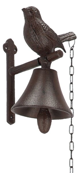 Campana da parete in ghisa con motivo Cutie Bird - Esschert Design