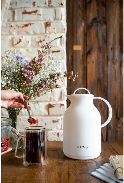 Thermos bianco, 1 l - Vialli Design