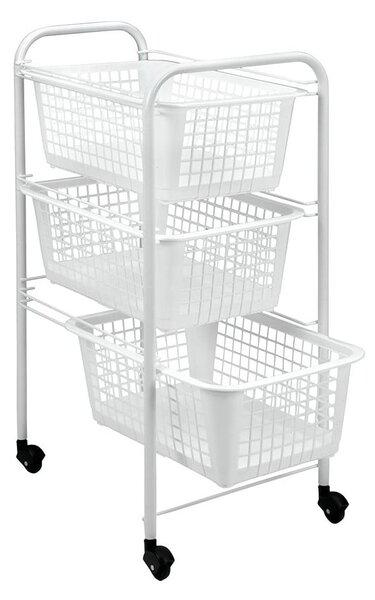 Supporto con cestini, altezza 68 cm San Diego - Metaltex