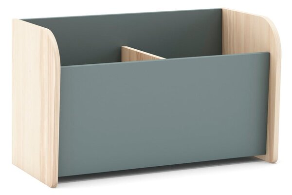 Libreria per bambini verde polveroso 70x42x35 cm Esteban – Marckeric