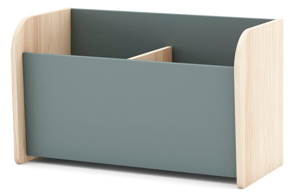 Libreria per bambini verde polveroso 70x42x35 cm Esteban – Marckeric