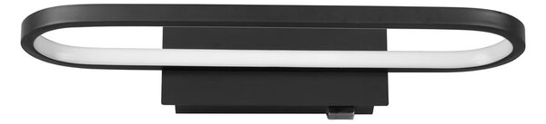 Applique LED nero opaco (lunghezza 40 cm) Gianni - Trio