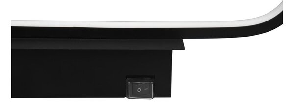 Applique LED nero opaco (lunghezza 40 cm) Gianni - Trio