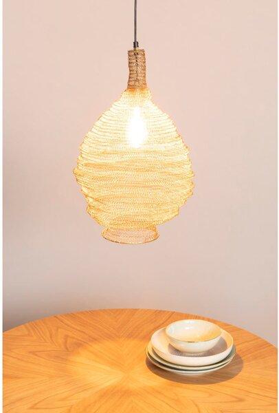Lampada a sospensione di colore oro , ø 37 cm Lena - White Label