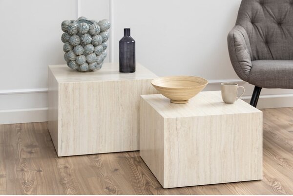 Tavolini in set da 2 58x58 cm Dice - Actona