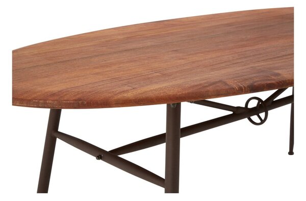Tavolo da pranzo in noce 104x219 cm New Foundry - Premier Housewares
