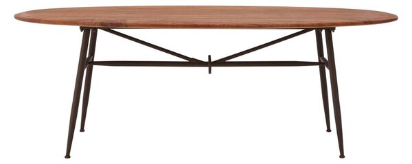 Tavolo da pranzo in noce 104x219 cm New Foundry - Premier Housewares
