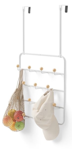 Appendiabiti in metallo bianco naturale 36 cm Estique - Umbra