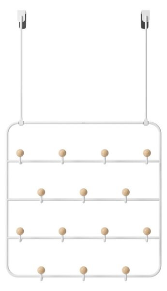 Appendiabiti in metallo bianco naturale 36 cm Estique - Umbra