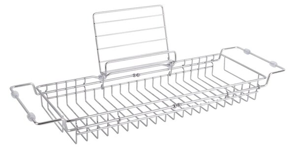 Supporto regolabile per vasca in metallo in argento Vasca, 61 - 86 cm - PT LIVING