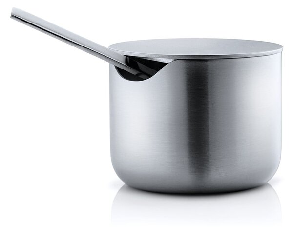 Zuccheriera grigia in acciaio inox Basic - Blomus