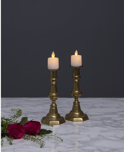 Candele LED in set da 2 (altezza 6 cm) M-Twinkle - Star Trading