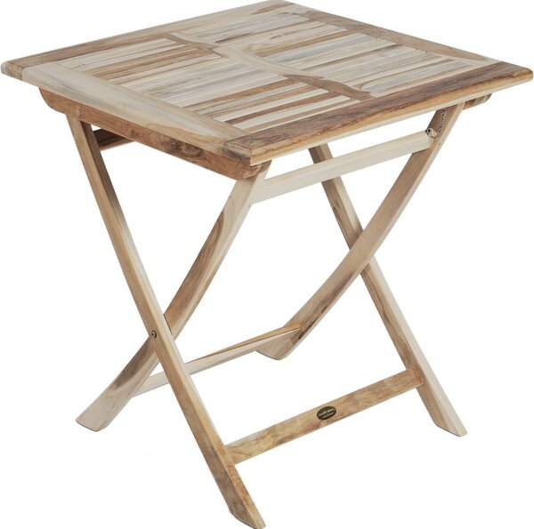 Tavolo da giardino in legno di teak, 70 x 70 cm Java - Garden Pleasure