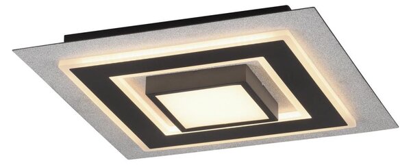 JUST LIGHT. 14439-21 - Plafoniera LED CICHIO LED/18,5W/230V + LED/9W nera