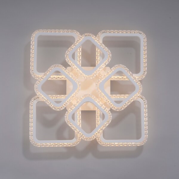 JUST LIGHT. 15269-16 - Plafoniera LED CRYSTALLO LED/43,5W/230V bianca