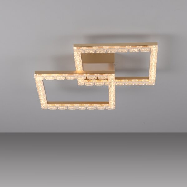 JUST LIGHT. 14732-60 - Plafoniera LED GLITRA LED/17,5W/230V dorata