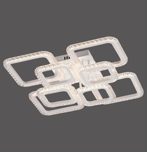 JUST LIGHT. 15269-16 - Plafoniera LED CRYSTALLO LED/43,5W/230V bianca