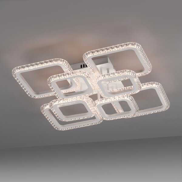 JUST LIGHT. 15269-16 - Plafoniera LED CRYSTALLO LED/43,5W/230V bianca