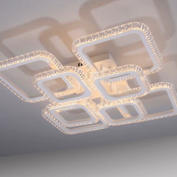 JUST LIGHT. 15269-16 - Plafoniera LED CRYSTALLO LED/43,5W/230V bianca