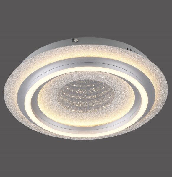 JUST LIGHT. 15089-21 - Plafoniera LED CICHIO LED/36W/230V cromo opaco