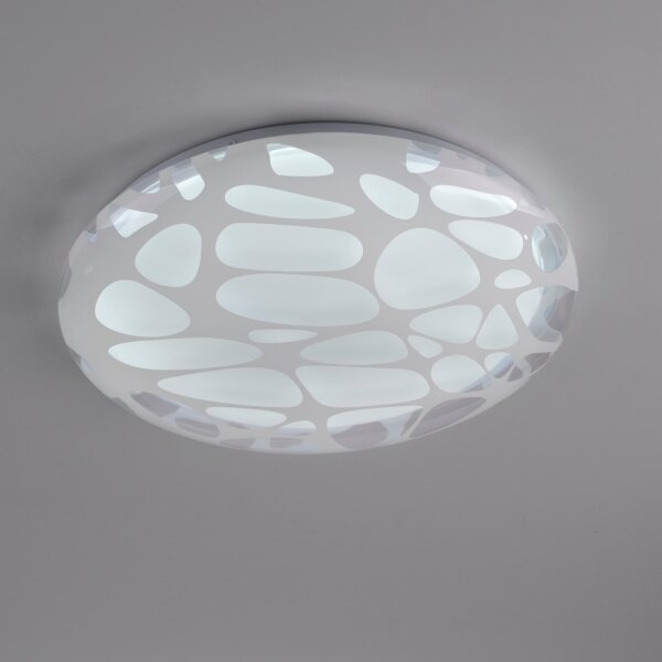 JUST LIGHT. 14009-16 - plafoniera LED dimmerabile ART PLAFO LED/20W/230V bianco + telecomando