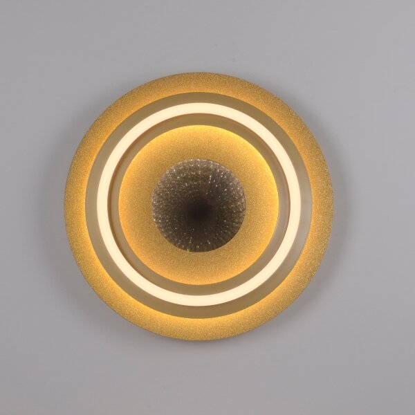 JUST LIGHT. 15089-60 - Plafoniera LED CICHIO LED/36W/230V dorata