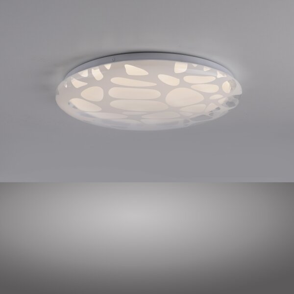 JUST LIGHT. 14009-16 - plafoniera LED dimmerabile ART PLAFO LED/20W/230V bianco + telecomando