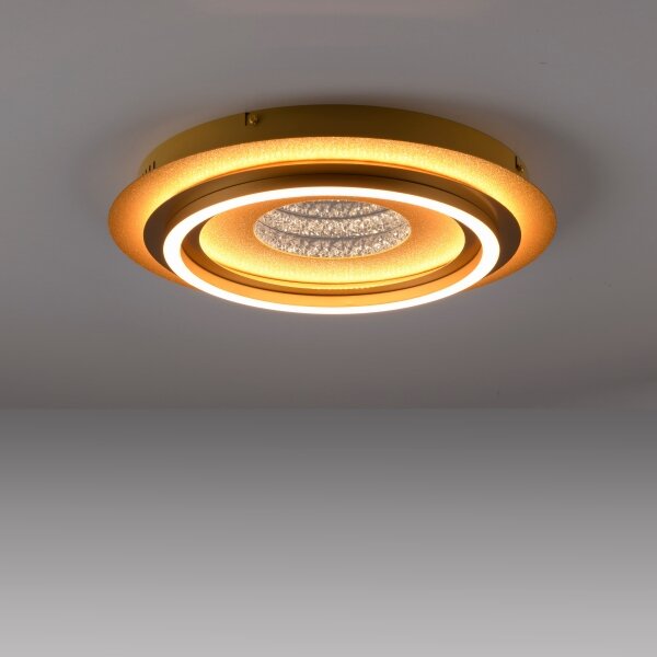 JUST LIGHT. 15089-60 - Plafoniera LED CICHIO LED/36W/230V dorata