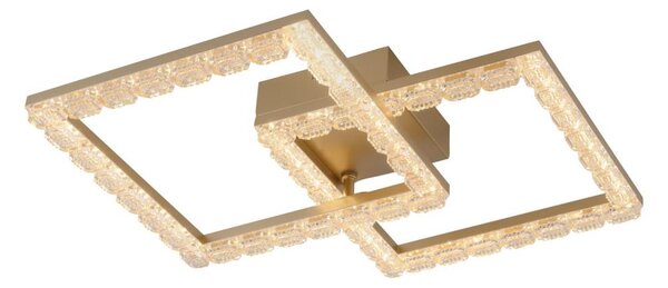 JUST LIGHT. 14732-60 - Plafoniera LED GLITRA LED/17,5W/230V dorata