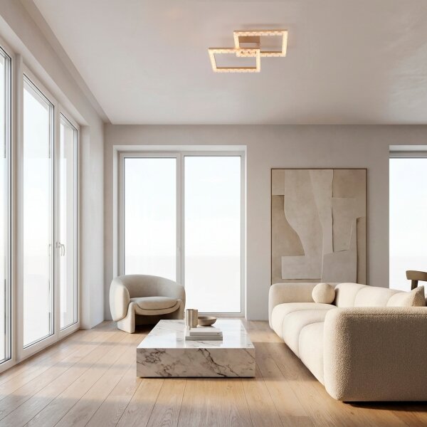JUST LIGHT. 14732-60 - Plafoniera LED GLITRA LED/17,5W/230V dorata