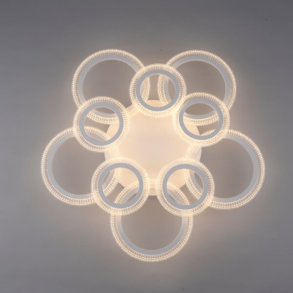 JUST LIGHT. 15268-16 - Plafoniera LED CRYSTALLO LED/48,5W/230V bianco