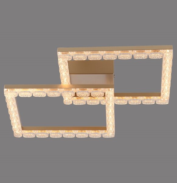 JUST LIGHT. 14732-60 - Plafoniera LED GLITRA LED/17,5W/230V dorata