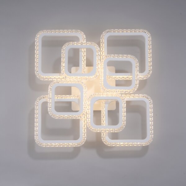 JUST LIGHT. 15269-16 - Plafoniera LED CRYSTALLO LED/43,5W/230V bianca
