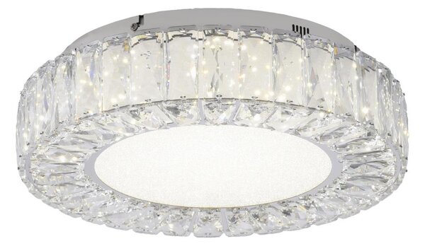 JUST LIGHT. 15221-17 - Plafoniera LED KULUNKA LED/32W/230V cromo